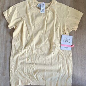 Athleta Girl Yellow Power Up Tee NWT XL/14 (Bundle 2+ items for 20% off)
